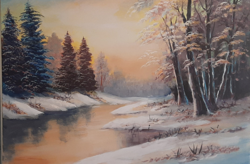 Khaled Kodsy - 'Another lovely snowy evening' Khaled Kodsy - 'Another lovely snowy evening'