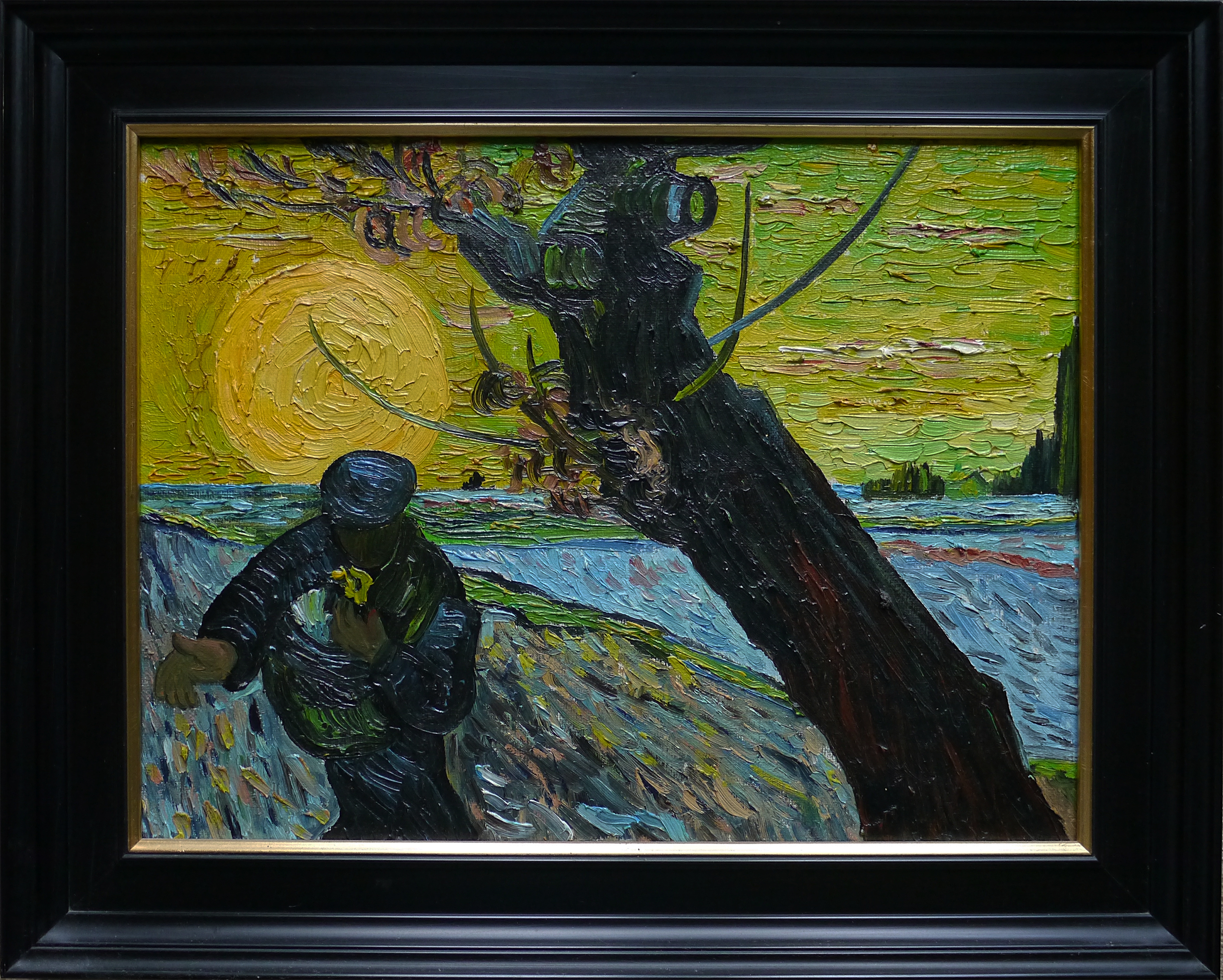 Excellent copy of the Sower by Vincent van Gogh Cornell van Loon | €15.000,-