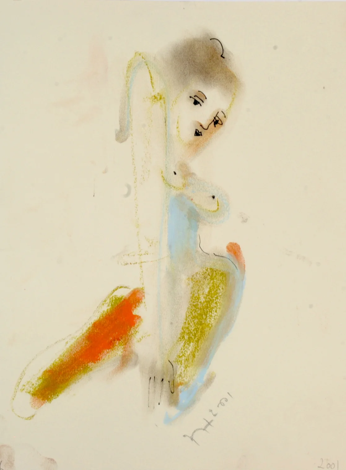 Pastel on paper Pauline Hazeu Online Gallery