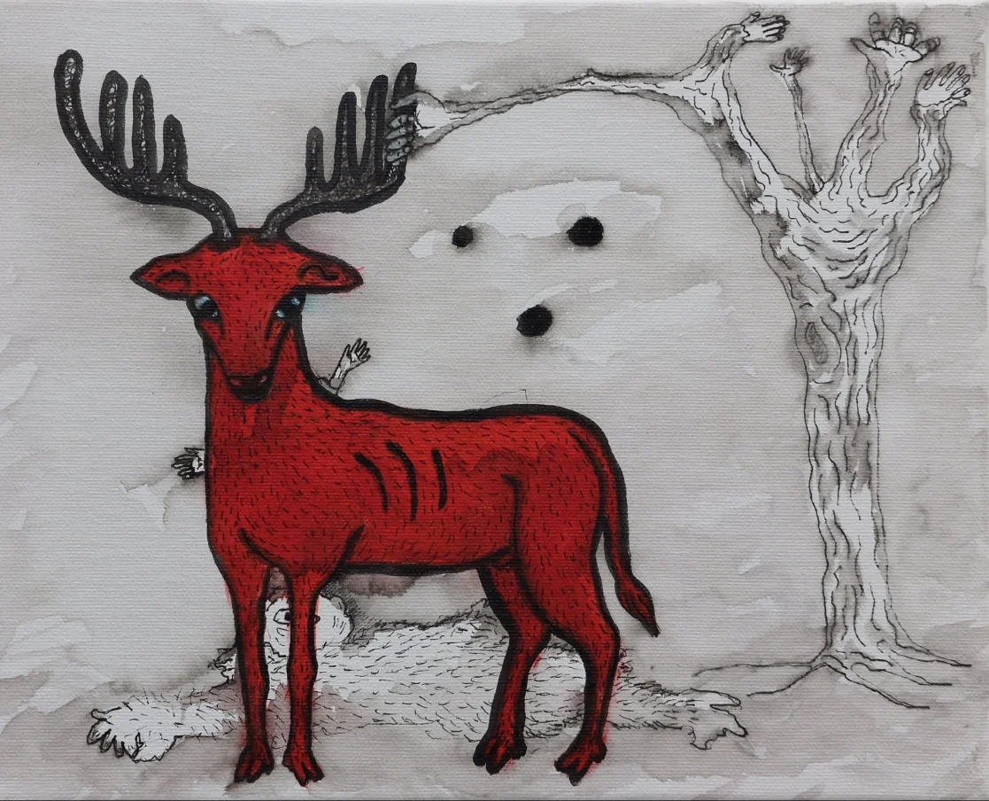 The Call Of The Wild | Michael R Hayter | Online Gallery, image size:1117x904