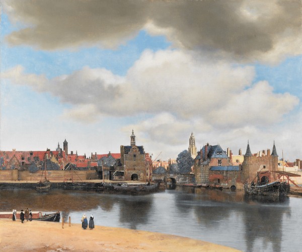 Johannes Vermeer Gezicht op Delft, c. 1660-1661 Mauritshuis, Den Haag
