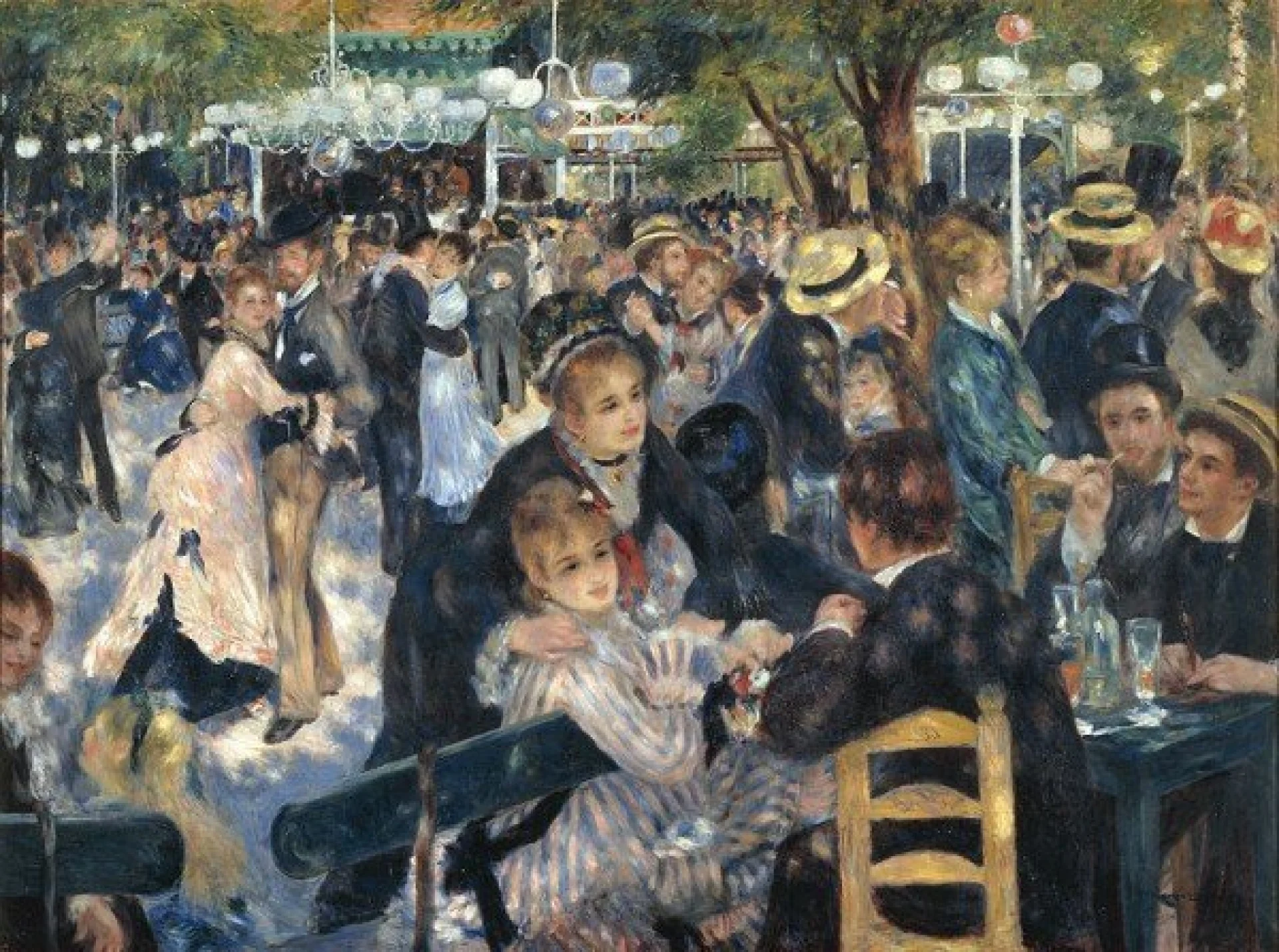 Audioverhaal Het Bal (du moulin de la Galette - Pierre-Auguste Renoir ...