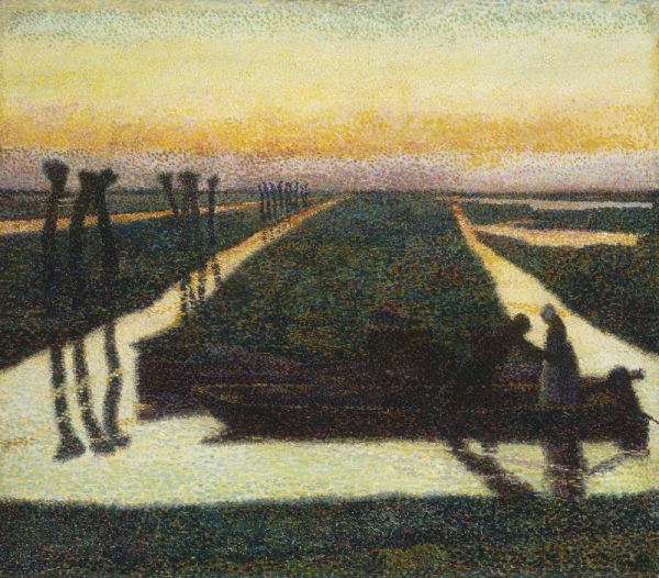 Broek in Waterland, een pointillistisch schilderij uit 1889
