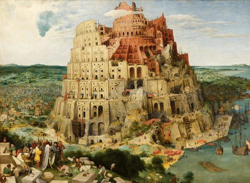 Pieter Brueghel de Oude, de toren van Babel Pieter Brueghel de Oude, de toren van Babel